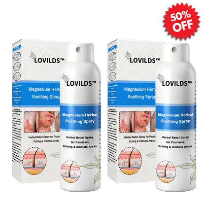 🌈Official Store: LOVILDS™ Magnesium Herbal Psoriasis Spray🚀