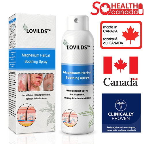 🌈Official Store: LOVILDS™ Magnesium Herbal Psoriasis Spray🚀